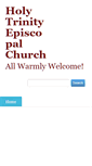 Mobile Screenshot of holytrinityepiscopalmn.org